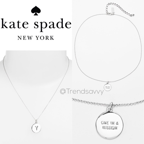 kate spade Jewelry - NWT KAYE SPADE One In a Million Initial Y Necklace